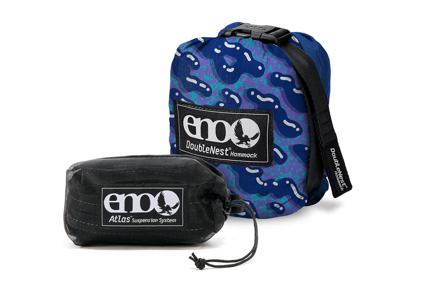 DoubleNest Hammock Print + Atlas Straps Bundle