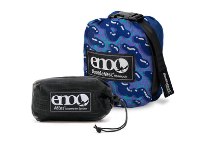 DoubleNest Hammock Print + Atlas Straps Bundle