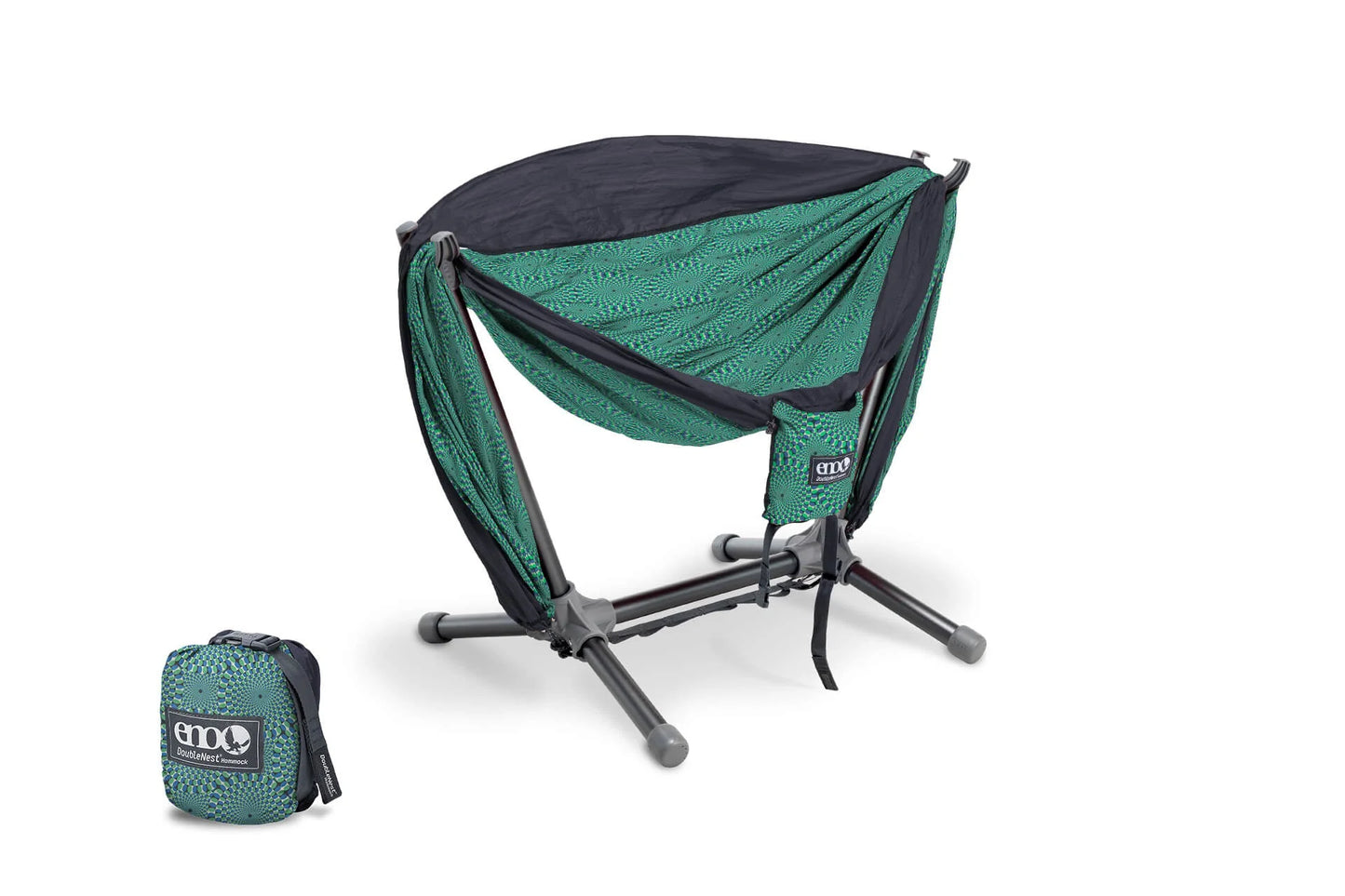 DoubleNest Hammock Print + Parklite Stand Bundle