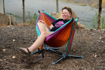 DoubleNest Hammock Print + Parklite Stand Bundle