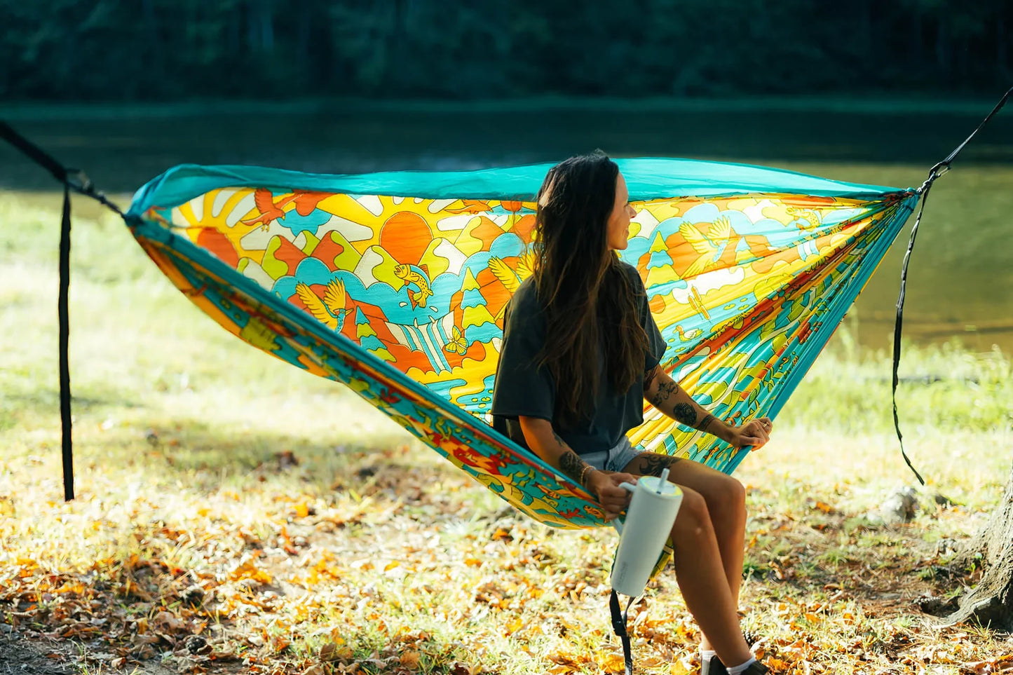 Vibrant Earth Giving Back Hammock