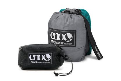 SingleNest Hammock + Atlas Straps Bundle