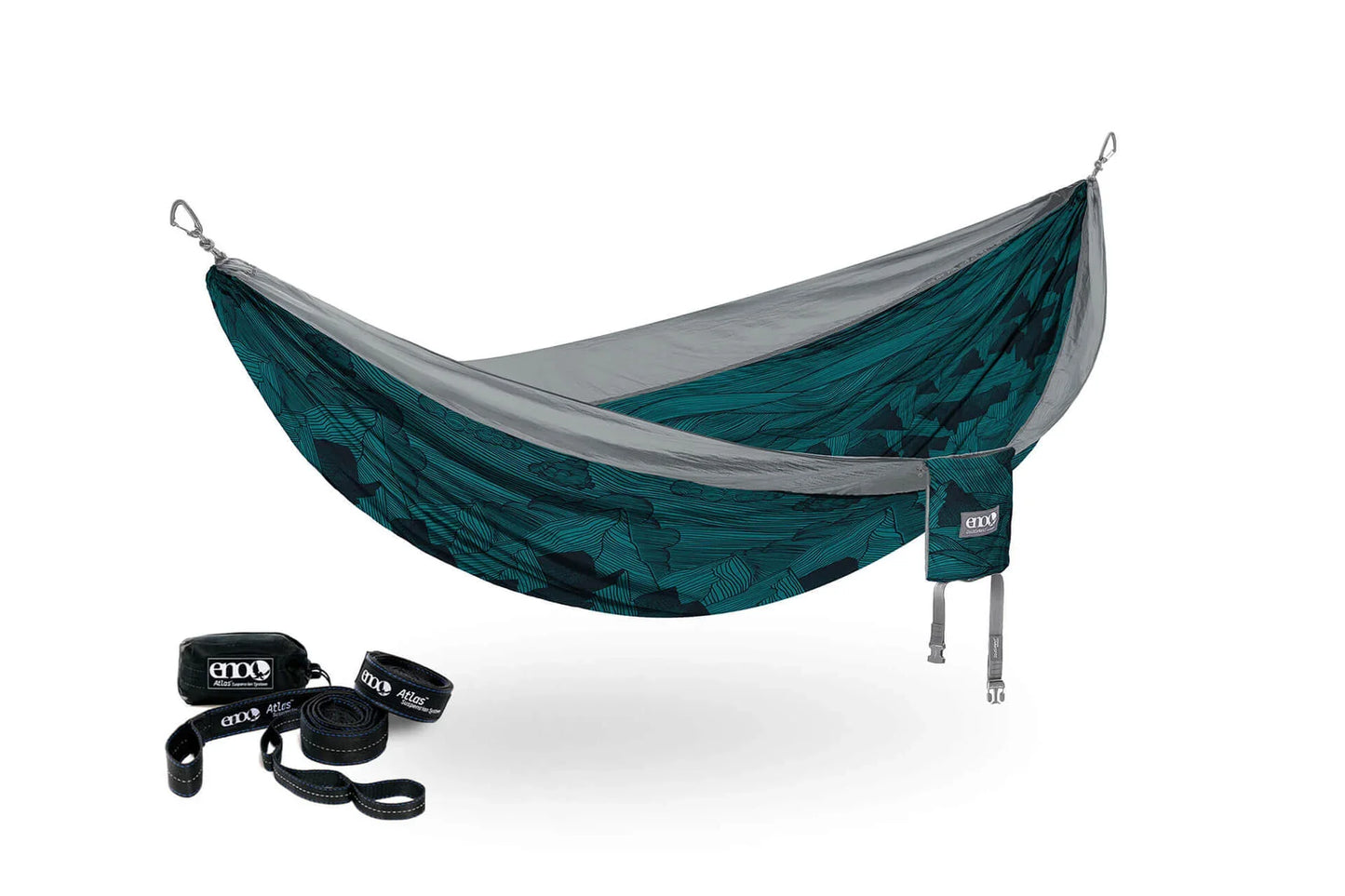 DoubleNest Hammock Print + Atlas Straps Bundle