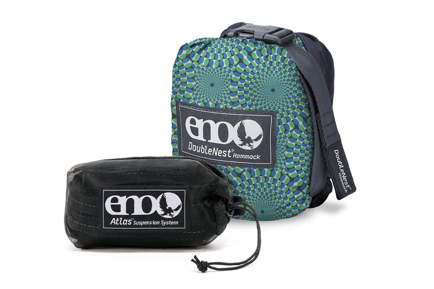 DoubleNest Hammock Print + Atlas Straps Bundle