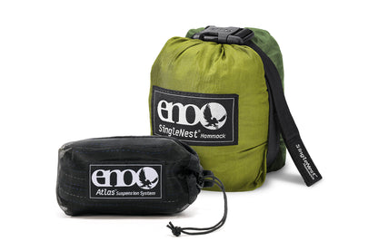 SingleNest Hammock + Atlas Straps Bundle