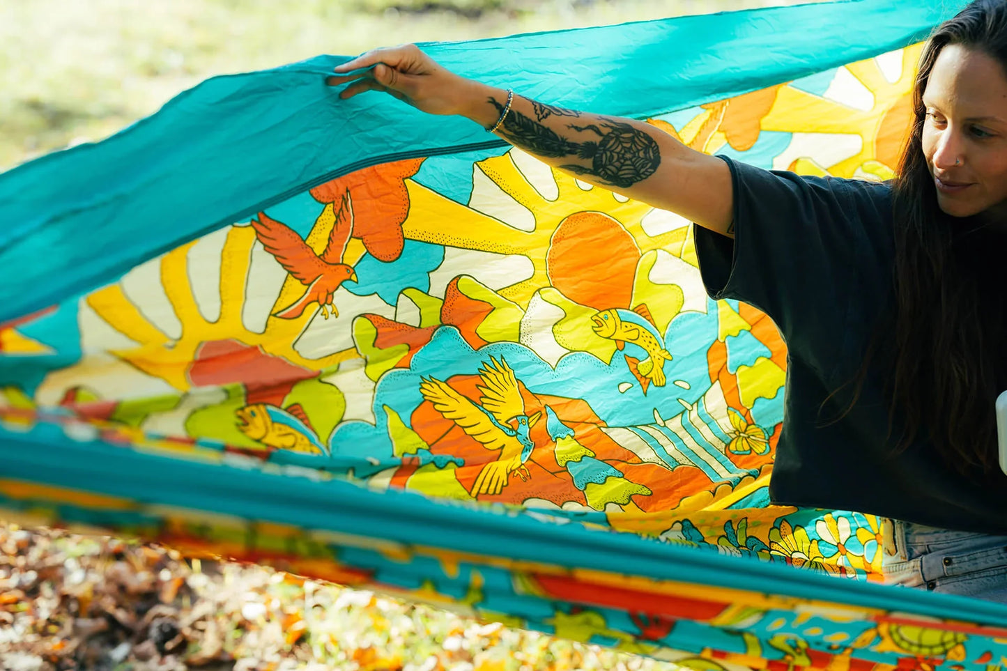 Vibrant Earth Giving Back Hammock
