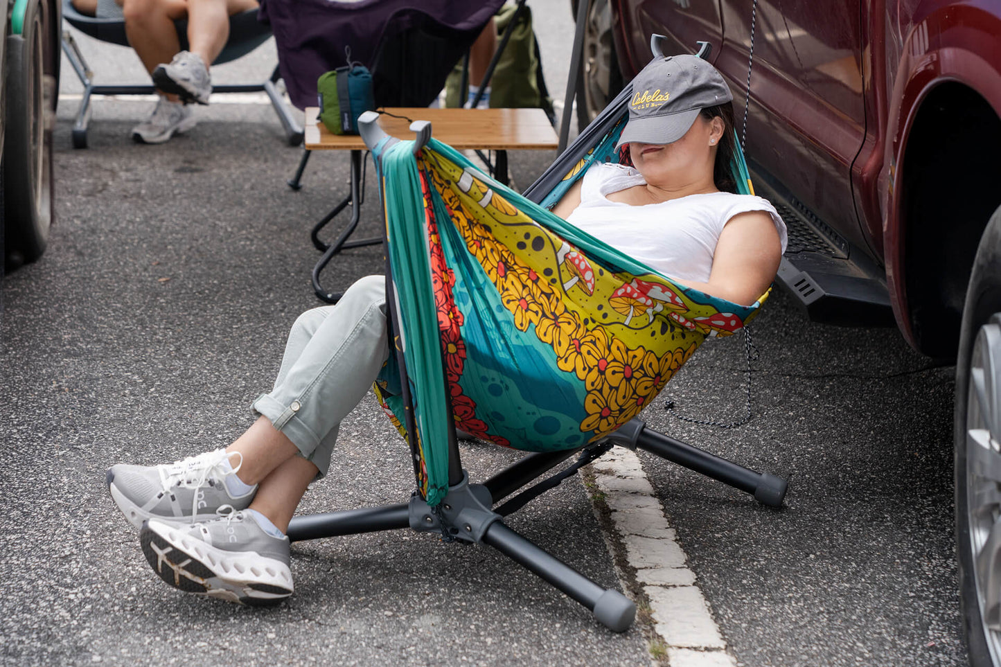 DoubleNest Hammock Print + Parklite Stand Bundle