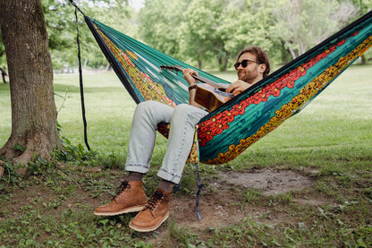 DoubleNest Hammock Print + Atlas Straps Bundle