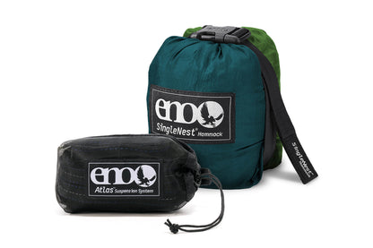 SingleNest Hammock + Atlas Straps Bundle