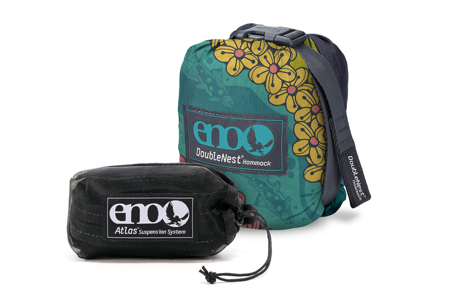 DoubleNest Hammock Print + Atlas Straps Bundle