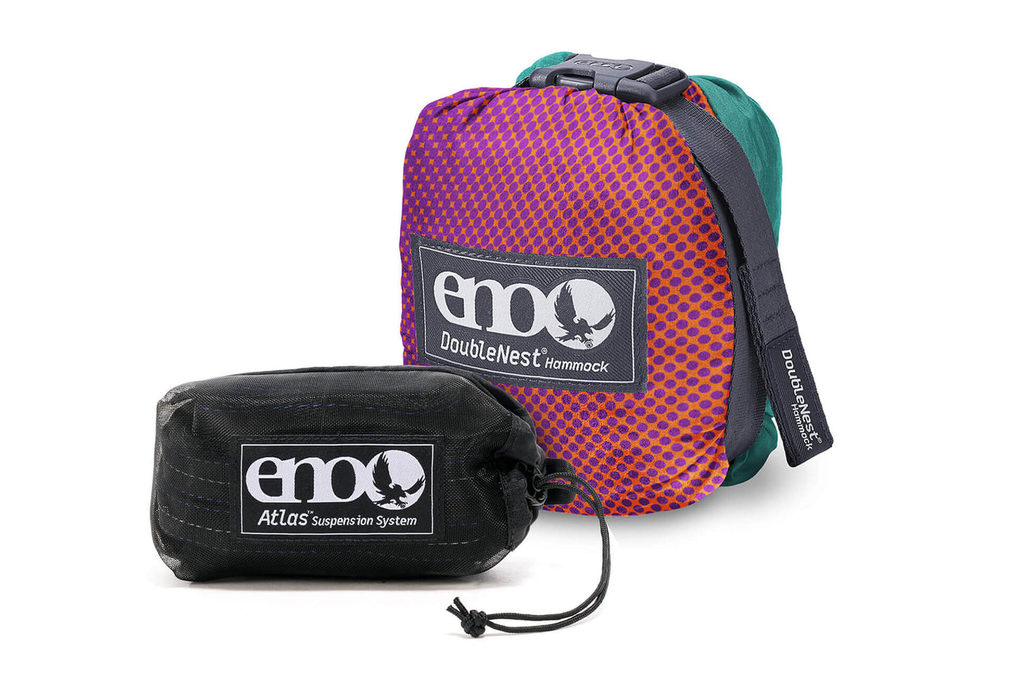 DoubleNest Hammock Print + Atlas Straps Bundle